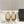 Alaia 2025 Vienne Slippers Gold Lambskin 293657