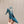 Miu Mordoré Pointed Toe Slingback Pumps 85mm Blue-teal Cowhide Sheepskin 445787