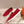 HM 25s Ignacio Loafer Red Suede Rubber 445351