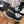 cc classic sneaker black fabric calfskin
