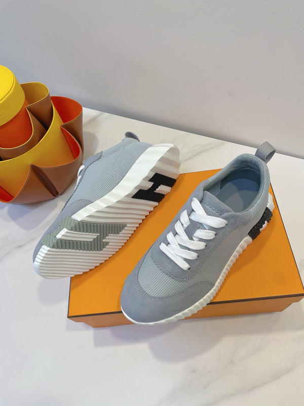 HM Bouncing sneaker Gray Fabric with Suede 212280