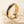 Laurence Gra Signature Ring 3.4mm Gold Black Diamond
