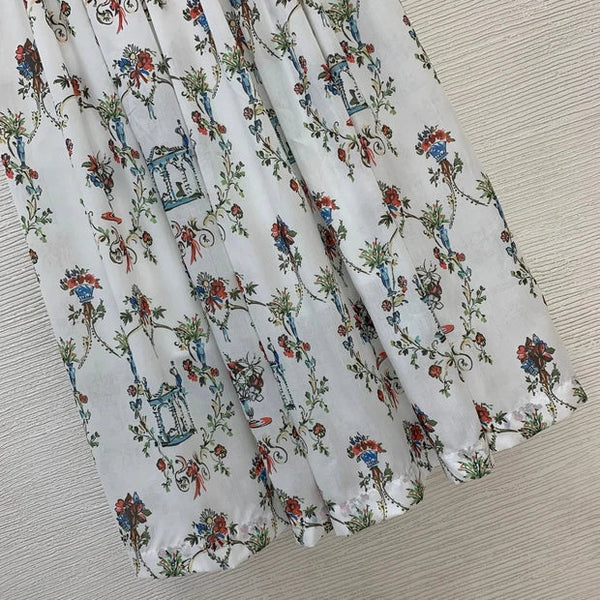 CD 2026 Midi Skirt Multicolors Cotton 411783