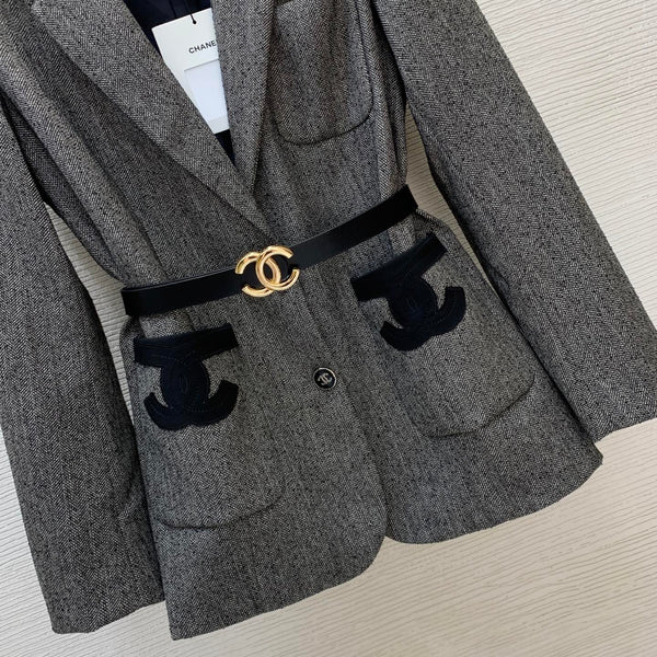 CC 26s Blazer Grey White Tweed 406355