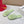 Petal Anagram Slide in Seafoam Soft Calfskin 273745