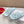 Petal Anagram Slide in Sky Blue Soft Calfskin 273743
