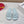 Petal Anagram Slide in Sky Blue Soft Calfskin 273743