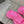 POOL CROCS SLIDE SANDAL IN BRIGHT PINK RUBBER