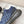 SNEAKERS IN MIDNIGHT BLUE DAMIER ELASTIC FABRIC
