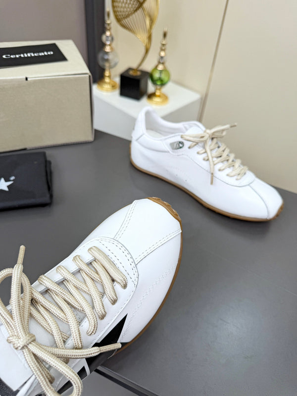 Golden Goose 26s Marathon Runner Sneakers White Leather 735861
