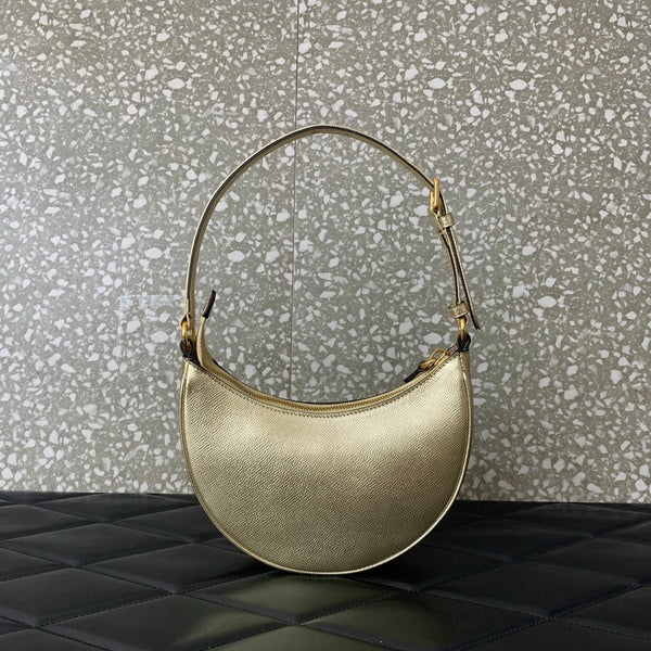 VA GARAVANI VLOGO mini HOBO bag gold calfskin 566877