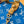 SPEEDY P9 BANDOULIÈRE 25 IN BLUE MONOGRAM CANVAS GOLD HARDWARE