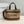 Celine Mini Cabas 23cm Chocolate Calfskin Dark Beige Textile