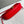 CL Halfmoon Triomphe Small Bag 25cm Red Lambskin