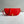 CL Halfmoon Triomphe Small Bag 25cm Red Lambskin