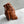 Celine Crystal Pouch Brown Lambskin