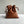 Celine Crystal Pouch Brown Lambskin