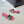 dway heeled slide 35 embroidered cotton red miss cd alllover motif
