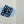 dway slide embroidered cotton cloud blue miss cd alllover motif