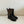 TERRITORY FLAT ANKLE BOOT IN BLACK MIX CHOCOLATE BROWN MONOGRAM CALFSKIN