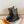 TERRITORY FLAT ANKLE BOOT IN BLACK MIX CHOCOLATE BROWN MONOGRAM CALFSKIN