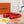 LV 25C Romy Flat Red Sheepskin 218301