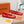 LV 25C Romy Flat Red Sheepskin 218301