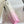 CC HOBO MINI 20CM PINK WHITE LAMBSKIN