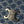 CHAIN SHOULDER BAG CLAUDE 20 IN BAYOUX BLUE TRIOMPHE DENIM SILVER HARDWARE