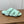 HM Chypre Sandal In Light Turquoise Lamb Wool 984178