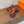 HM Kazimir Sandal Burgundy Orange Frabic Calfskin 294006