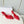 Manolo Mules Latest Checkerboard Red Fabric Leather 528007