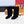 LV CSummer Mid Wedge Boot Black Knit 542224