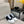 CC 24C Sneaker White Black Suede Sheepskin 688655