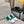 CC 24C Sneaker White Green Suede Sheepskin 688654