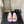 mule sandal 30 pink quilted waxed leather
