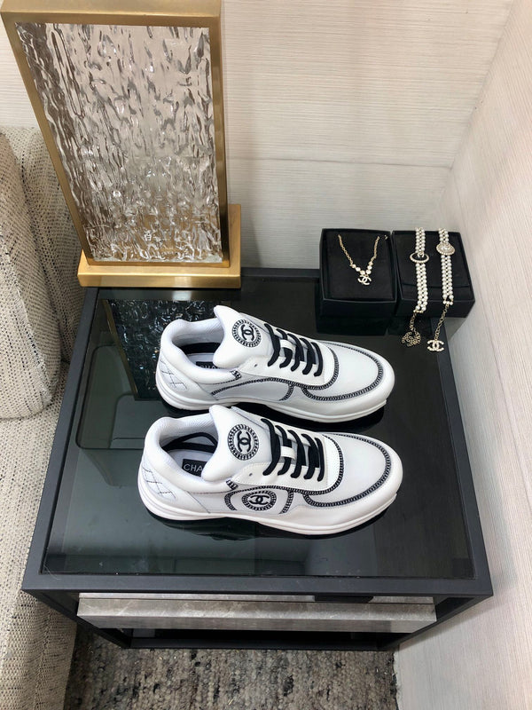 CC 26S Jelly Sole Sneakers Quilted Suede 153277