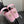 CC 26s Platform Sandal Light Pink Raffia Sheepskin 688696