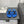 CC 26s Shearling Square Toe Sandals Blue Black Wool 128086