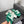 CC 26s Shearling Square Toe Sandals Green White Wool 128091