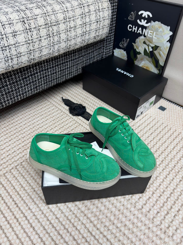 CC 26s Quilted Jelly Sole Suede Leather 153456