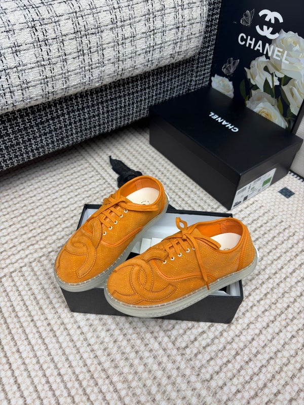 CC 26s Quilted Jelly Sole Suede Leather 153456