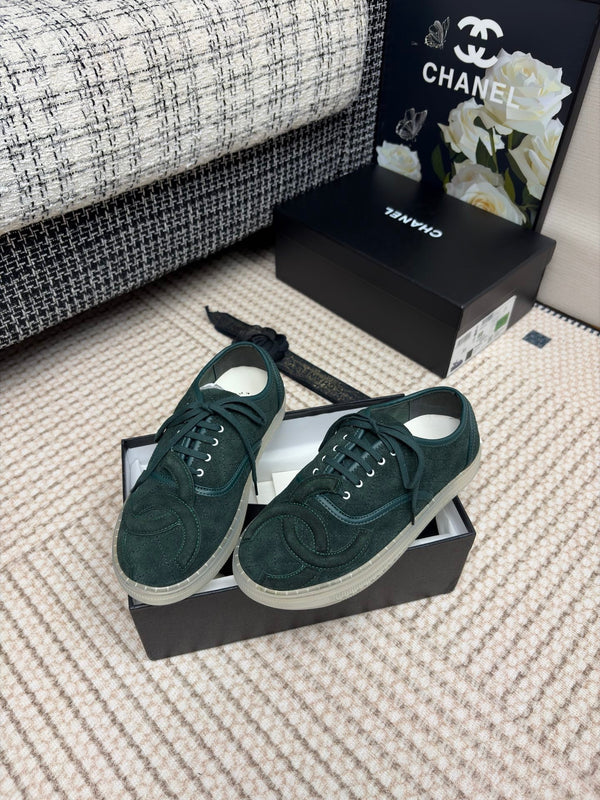 CC 26s Quilted Jelly Sole Suede Leather 153456