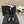 SHORT BOOTS BLACK LAMBSKIN ATTACH METAL