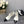 CAMELLIA CAP JANE SANDALS IN WHITE MIX BLACK LAMBSKIN