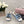 CC 25C Platform Slide Sandals Steed Blue Fabric 213131
