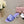 CC 25C Mid Heel Mule Pearl Violet Fabric Material 212960