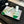 mule sandal 45 white green fabric embroidery