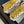 PRA RUBBER MONOLITH SANDALS METALLIC GOLD CALFSKIN