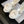 sandal flower high heel 80 white suede